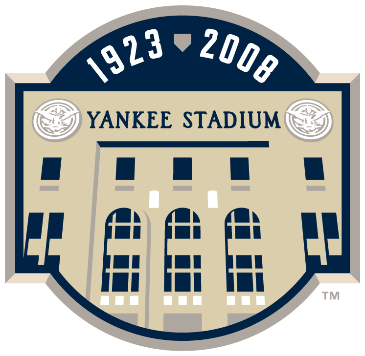 New York Yankees 2008 Stadium Logo decal supplier